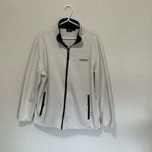 Vuarnet White Jacket with Black Accents